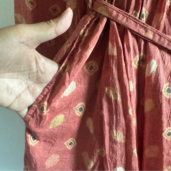 Xirena Rust Symone Silk Blend Dress size Medium - Picture 10 of 14